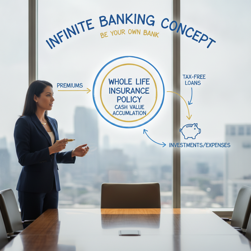 Infinite banking concept with PUA whole life insurance